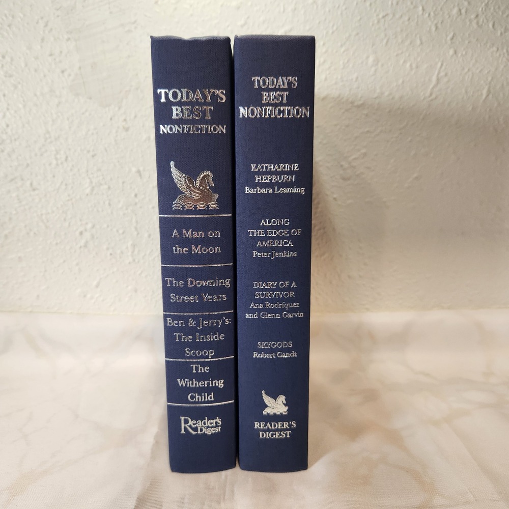 Readers Digest Todays Best Non-Fiction 1st Edition 1994; 1995 VTG Lot of 2 Books